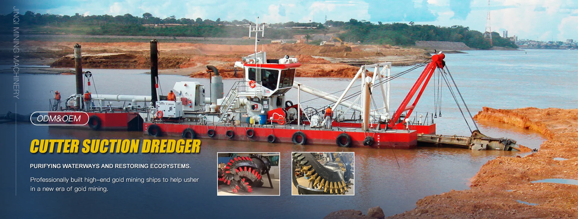 Προμηθευτής China Cutter Suction Dredger