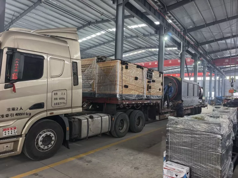 Η Jinqi Mining Machinery στέλνει μια παρτίδα εξοπλισμού διαχωρισμού και υποστήριξης τυμπάνων στη Ρωσία