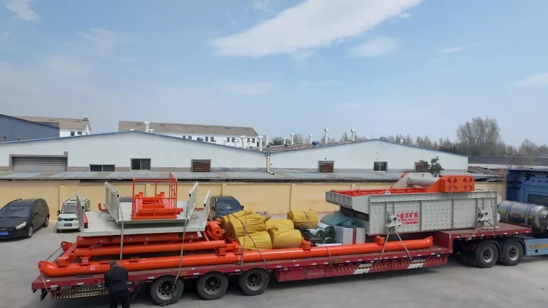 Επαναλάβετε την παραγγελία από την Κεντρική Ασία! Η μονάδα οθόνης εξόρυξης χρυσού Jinqi έχει αποσταλεί