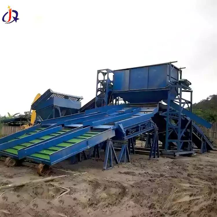 Εξοπλισμός εξόρυξης χρυσού με βάση την ξηρά