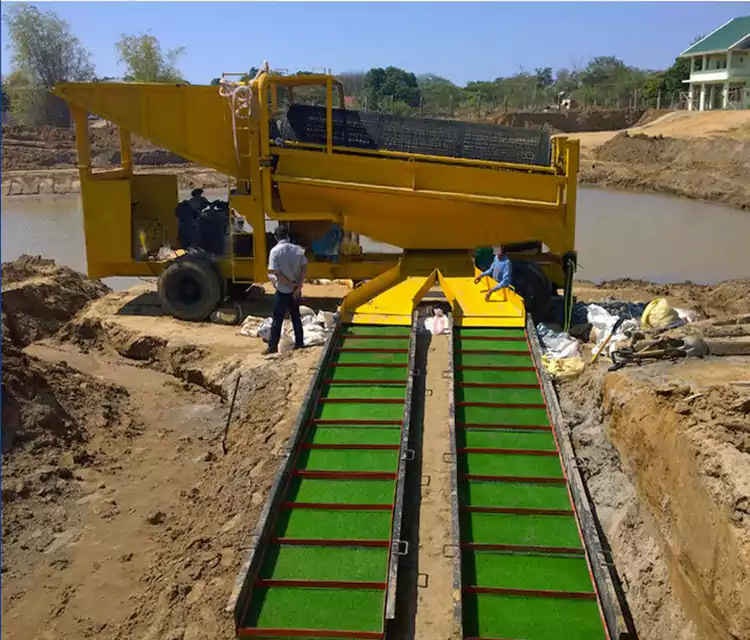 Φορητό φορητό χρυσό καρότσι